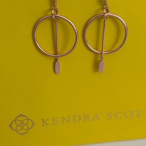 Kendra Scott Rose Gold Hoop Earrings